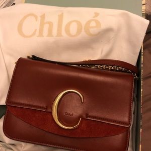 Chloe C Chain Clutch
